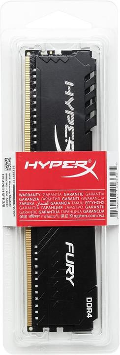 Actual product image HyperX Fury (1 x 8GB, 3466 MHz, DDR4-RAM, DIMM)