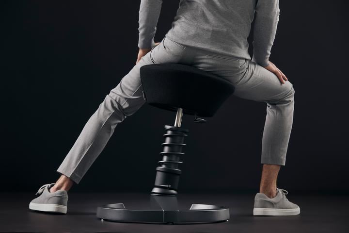 Produktbild Aeris SWOPPER - Bürohocker mit Gleiter