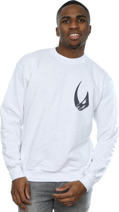 Actual product image Star Wars Mens The Mandalorian Rhino Emblem Pocket Print Sweatshirt (S)