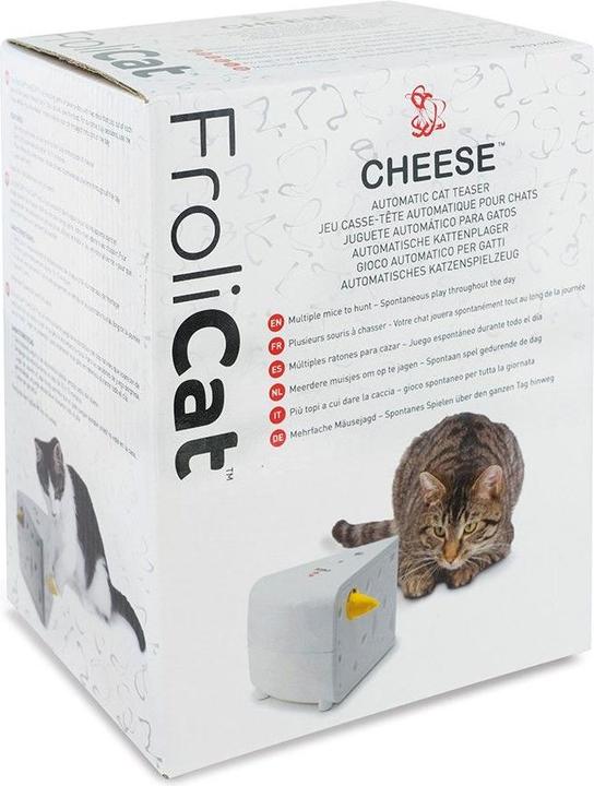Actual product image PetSafe Cheese Automatic Cat Toy (Catmint toy)