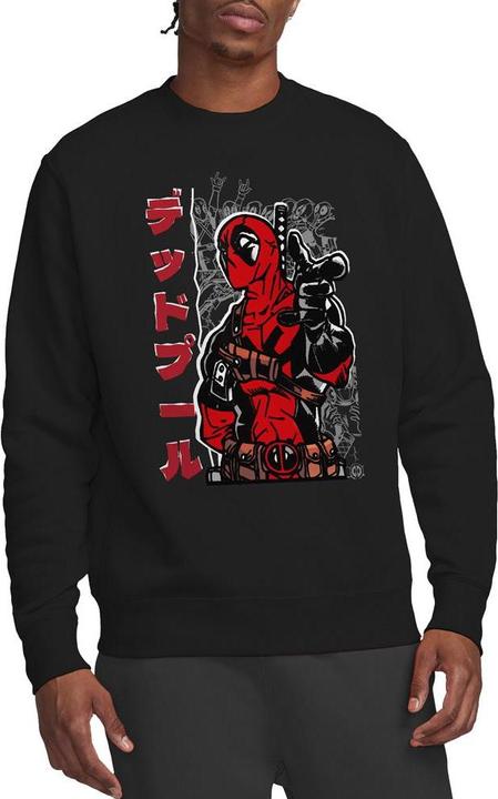 Immagine prodotto Deadpool Felpa Giapponese Adulto Unisex (S)