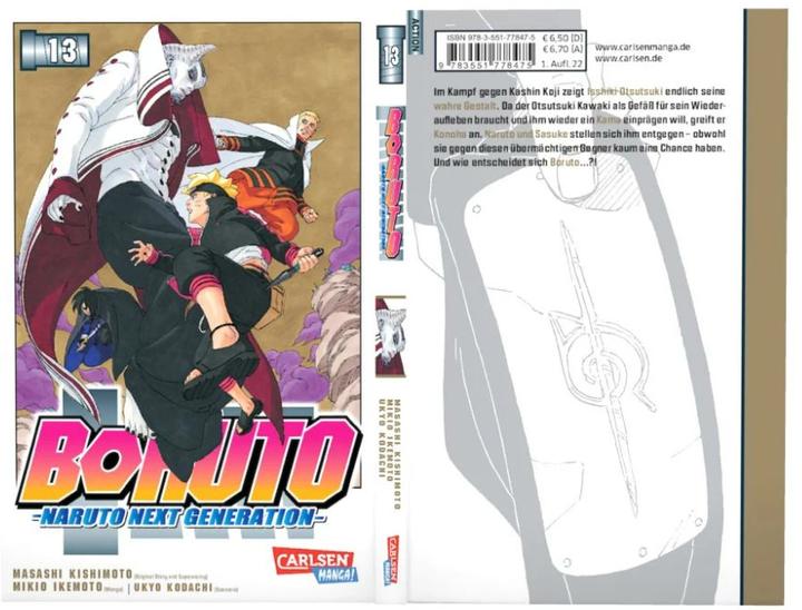 Actual product image Boruto - Naruto the next Generation 13 (German, Ukyo Kodachi, Mikio Ikemoto, Masashi Kishimoto, 2022)