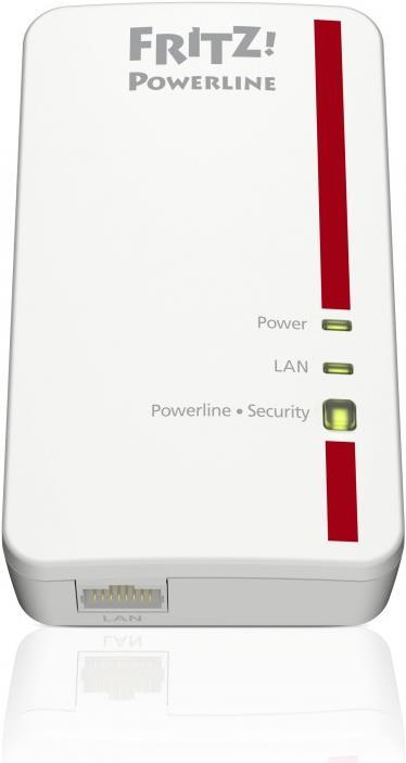 Produktbild AVM FRITZ!Powerline 1000E Set - enthält 2x FRITZ!Powerline 1000E Adapter (1200 Mbit/s)