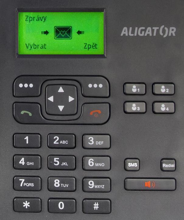Productafbeelding Aligator Mobiele telefoon in klassieke bureautelefoonstijl