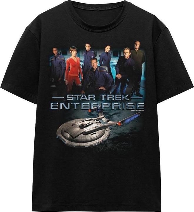 Actual product image Unisex Adult Enterprise Crew T-Shirt (M)