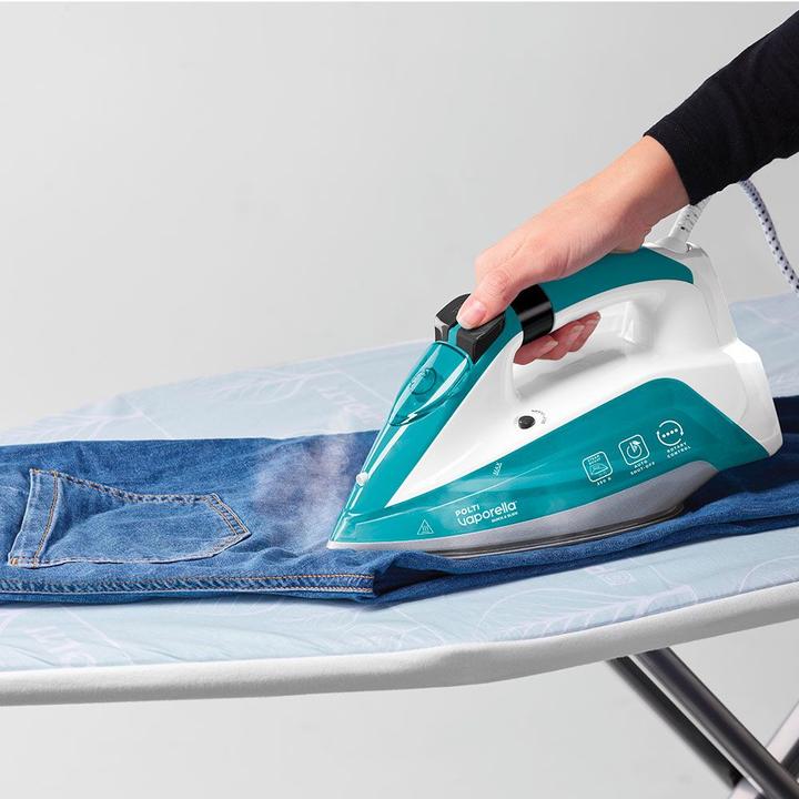Actual product image Polti Iron PLEU0252 Vaporella Quick & Slide QS210 Steam Iron, 2400 W, Water tank capacity 350 ml, Cont (2400 W, 40 g/min)