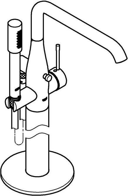 Image du produit Grohe Set de robinetterie pour baignoire GROHE1108 Essence New 23491GL1