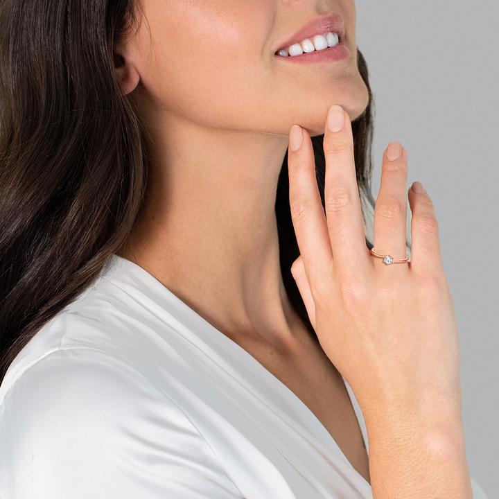 Image du produit Trilani Femme argent sterling zirconium or rose - 11202 (51, Argent 925)