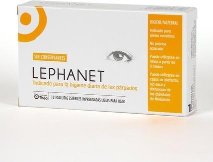 Produktbild Théa Thea Lephanet 12 Augen-Reinigungstücher