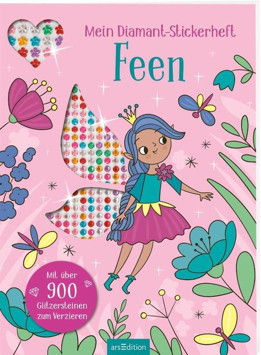 Mon carnet d'autocollants Diamant - Fées