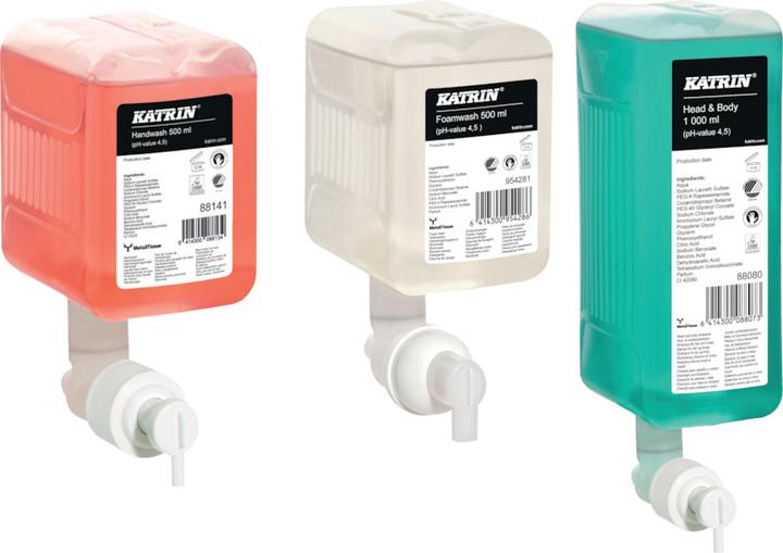 Produktbild Katrin Seifenkartusche Inclusive Refill (Flüssigseife, 500 ml)