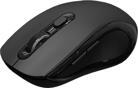 Actual product image C-Tech WLM-12BK/Ergonomick??/Optick??/Pro prav??ky/Bezdr??tov?? USB + Bluetooth/??ern?? (Wireless)