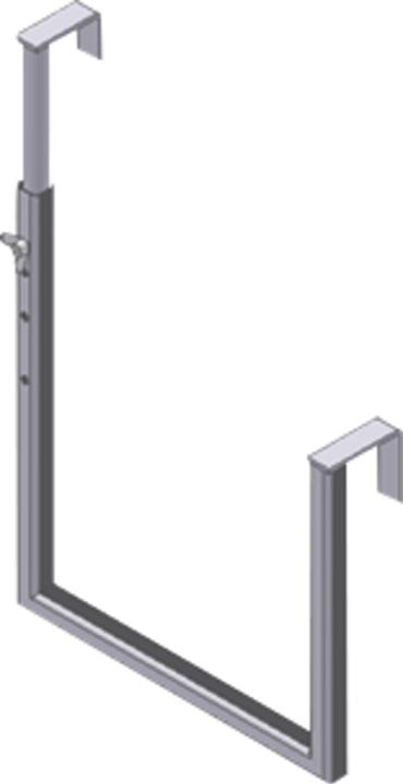 Image du produit Zarges Etrier d'accès de 0,4 m de large pour échafaudage (33 cm)
