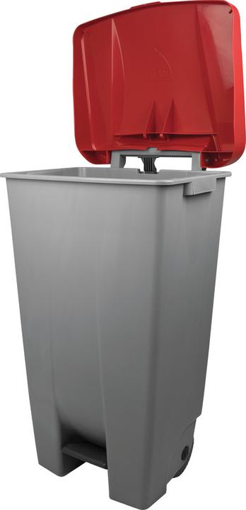 Image du produit Zwingo Poubelle à pédale mobile HACCP (120 l)