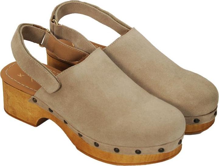 Produktbild Kmb Clogs Wilka Taupe (41)