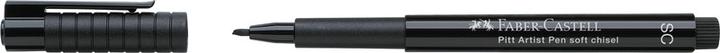 Image du produit Faber-Castell Feutres à l'encre de Chine Pitt Artist Pen Calligraphy 8 couleurs (Bleu, Noir, Marron, Vert, Blanc, Jaune, Rose, 8 x)