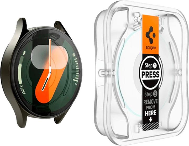 Produktbild Spigen Glas.tR EZ Fit Samsung Galaxy Watch 7 40mm 2-Pack