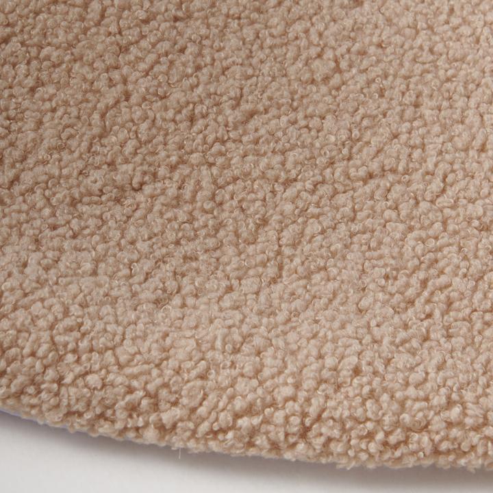 Produktbild nordic coast company Krabbeldecke Rund Teddy Beige