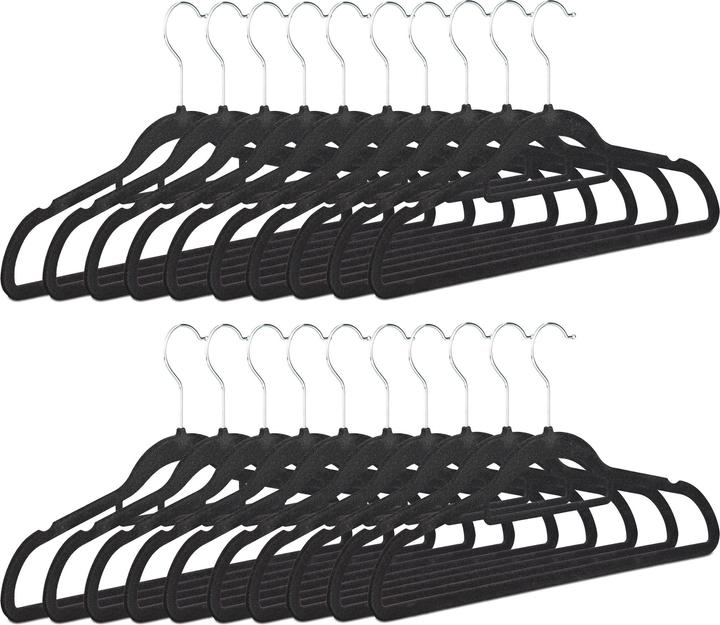 Actual product image Relaxdays Coat hanger (20 x)
