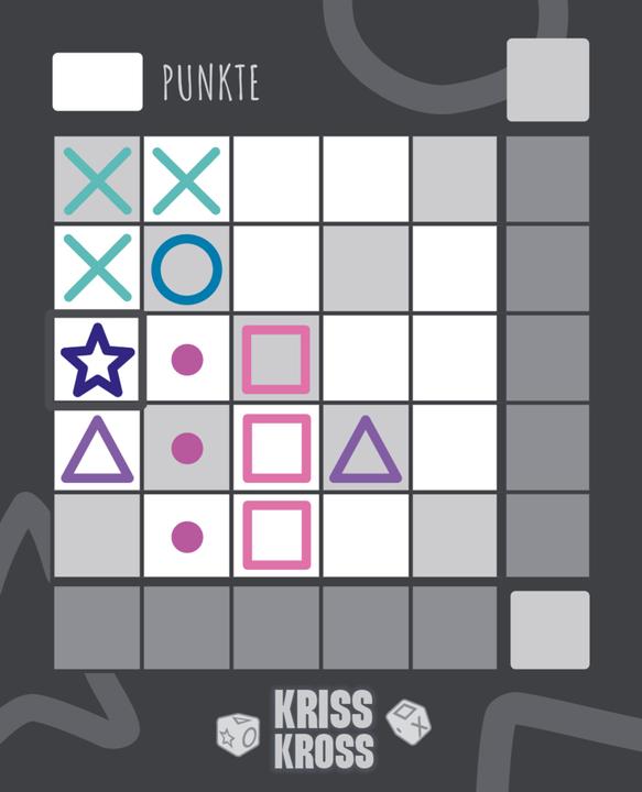 Immagine prodotto Gioco dei dadi: Kriss Kross - Chi otterrà il punteggio più alto? (Tedesco)