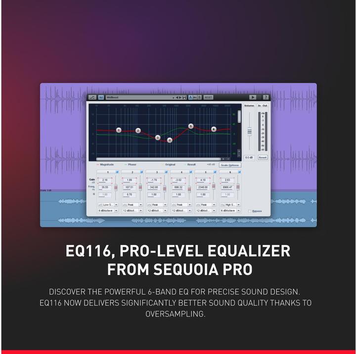 Produktbild Magix SAMPLITUDE Music Studio X8 Download Code (1 User, 1 Geräte/User, unbegrenzt)