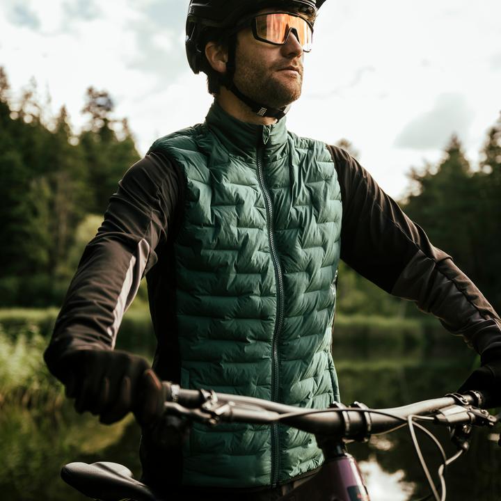 Actual product image ION Bike Vest Thermolite Hybrid Shelter men - deep-forest (M)