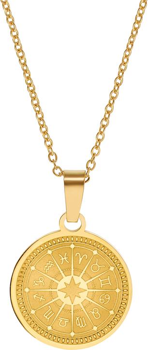 Actual product image Heideman Zodiac silver color polished (100% stainless steel)