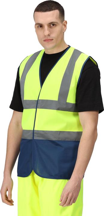 Actual product image Regatta Mens Pro Two Tone Hi-Vis Vest (L)
