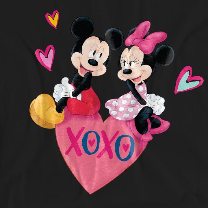Produktbild Mickey Mouse Xoxo TShirt Valentinstag (M)