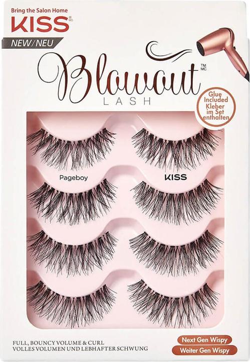 Produktbild KISS Blowout Lash Multipack Pageboy (Künstliche Wimpern)