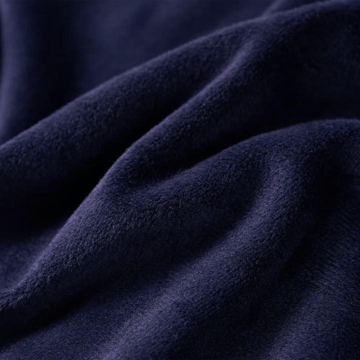 Produktbild VidaXL Kinder-Kapuzenjacke Marineblau 92,Material: 94 % Polyester (92)