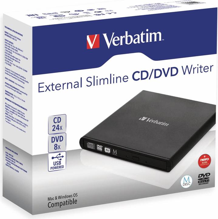 Actual product image Verbatim Slimline (DVD writer)