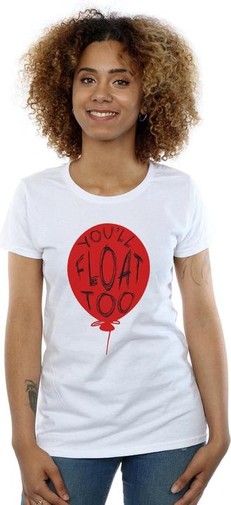 Actual product image Universal Textiles Womens/Ladies Pennywise You'll Float Too Cotton T-Shirt (M)