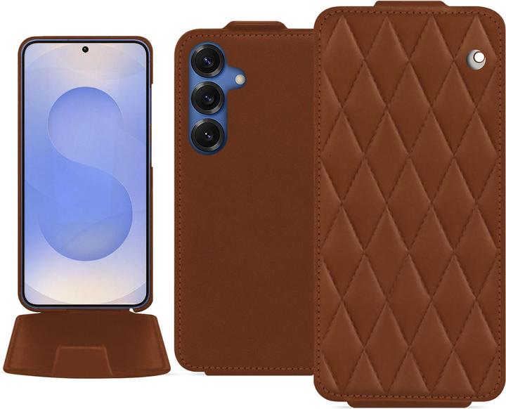 Actual product image Noreve Vertical leather shell (Samsung Galaxy S25)