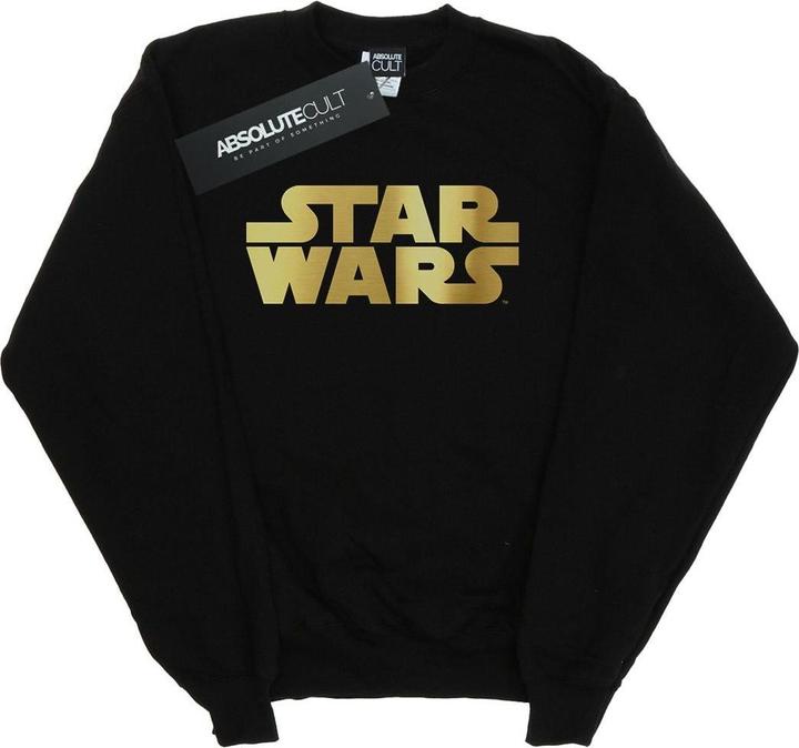 Immagine prodotto Star Wars Gold Logo Felpa Uomo (L)