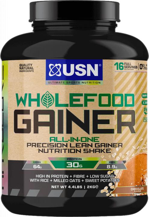 Produktbild USN Wholefood Gainer (Chocolate, 1 Stk., 2000 g)