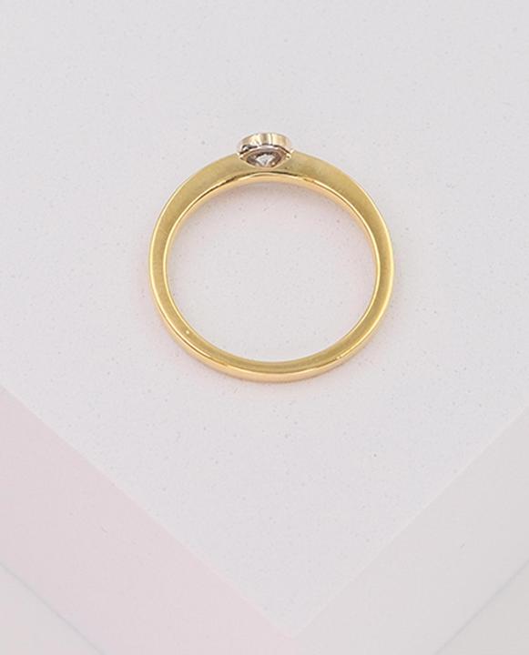 Actual product image Muau Ring frame setting (54, 950 Platinum)