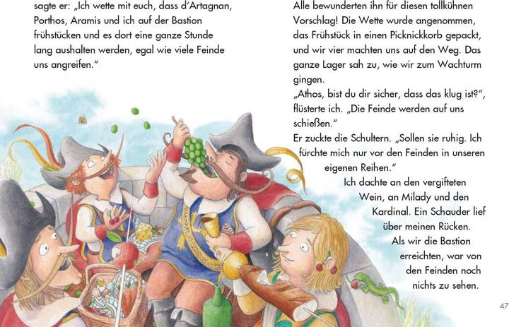 Produktbild LESEZUG/Klassiker: Die drei Musketiere (Deutsch, Barbara Schinko, Bernd Lehmann, 2021)