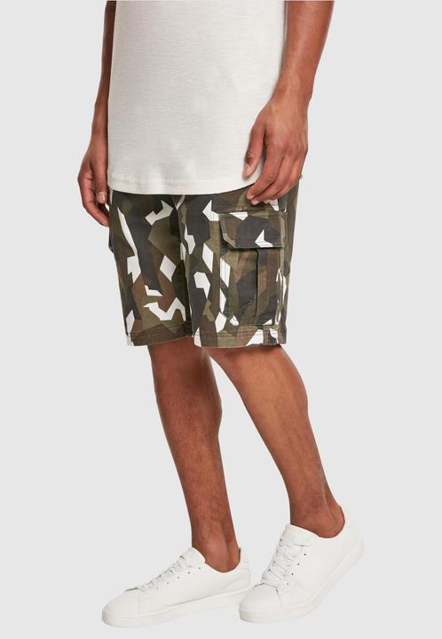 Actual product image Urban Classics Geometric Camo Stretch Twill Cargo Shorts (30)