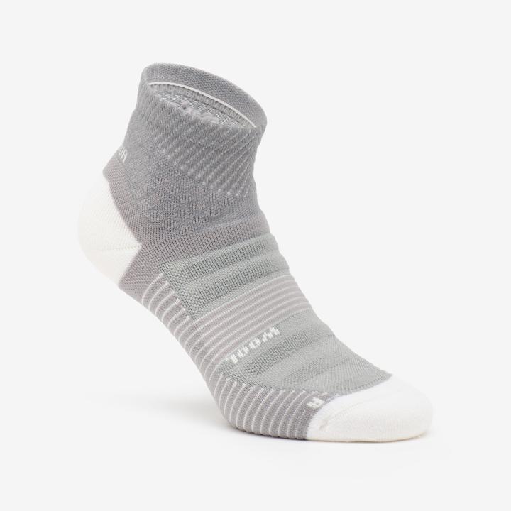Produktbild Quechua Wandersocken halbhoch 2 Paar - Hike 900 grau (35, 38)