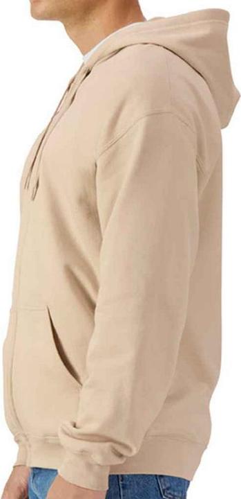 Produktbild Gildan Hoodie mit durchgehendem Reissverschluss Weiche Haptik (3XL)