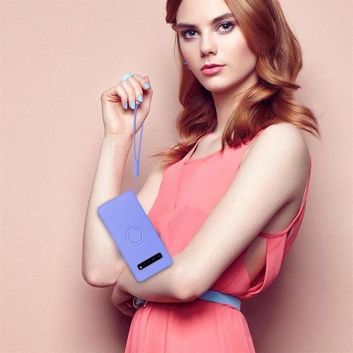 Productafbeelding Cadorabo TPU Vloeibare Ring Silicone Hoesje (Samsung Galaxy S10 5G)