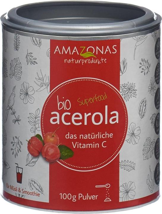 Produktbild Amazonas Bio Pulver mit 17% Vitamin C (1 Stück, Pulver, 100 g)
