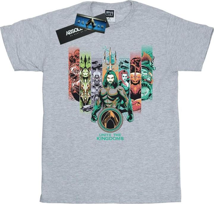 Immagine prodotto Aquaman Unite The Kingdoms Maglietta Ragazzi (128)