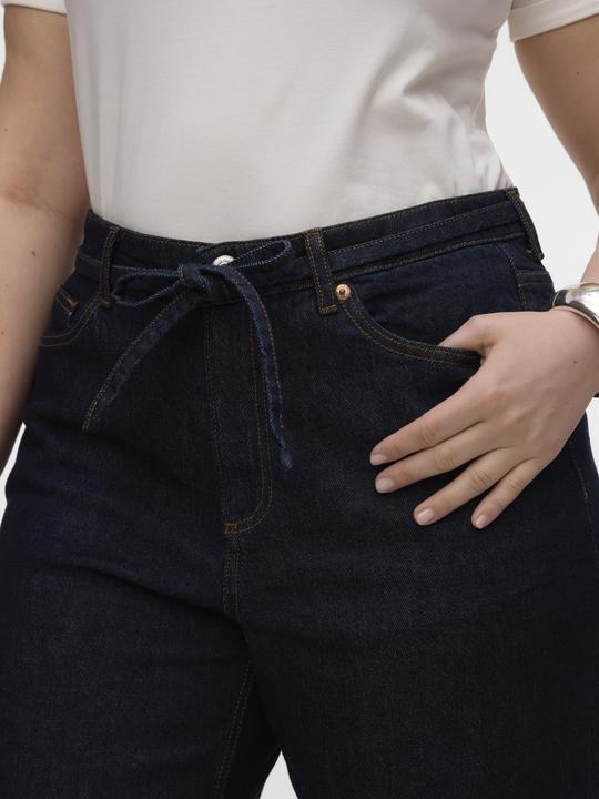 Actual product image Vero Moda VMCTESSA Hohe Taille Weiter Beinschnitt Jeans Weit geschnitten (W54/L32)