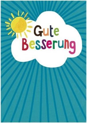 Actual product image Papersalad Genesungskarte Gute Besserung - Sonne