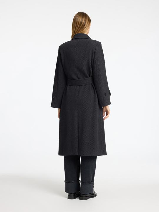 Immagine prodotto Selected Femme Trench con cintura in misto lana (44)