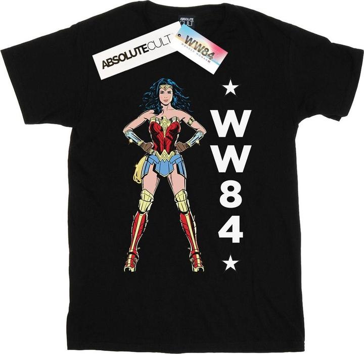 Produktbild Wonder Woman 84 Standing Logo TShirt Mädchen (140, 146)