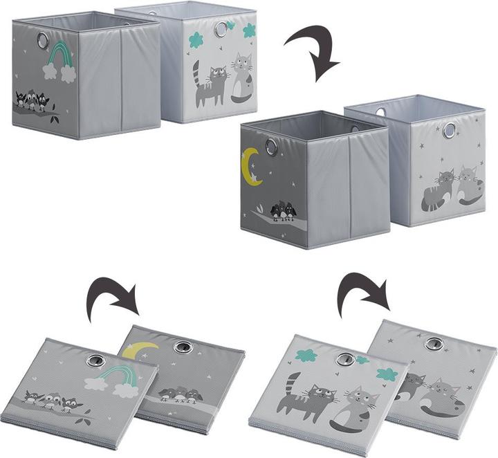 Actual product image Vicco Faltbox (30 x 30 x 30 cm, 27 l)