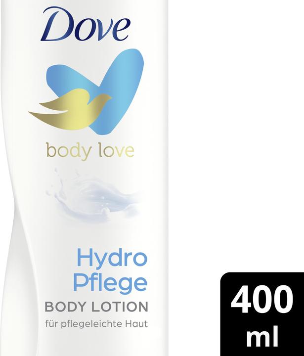 Actual product image Dove lotion nourrissante pour le corps Hydro 400ml (Body lotion, 400 ml)
